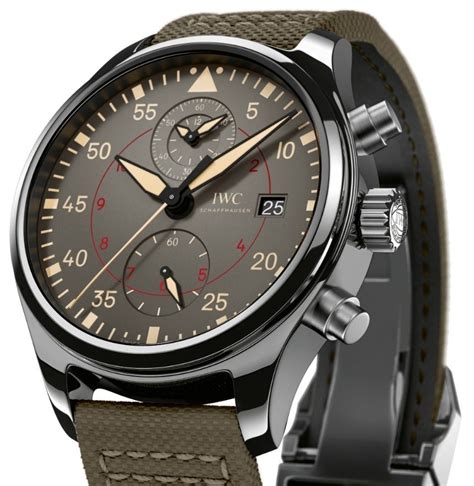 iwc chronograph top gun miramar replica|iwc pilot's watch miramar.